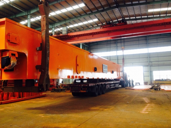 泰山起重發(fā)貨現場